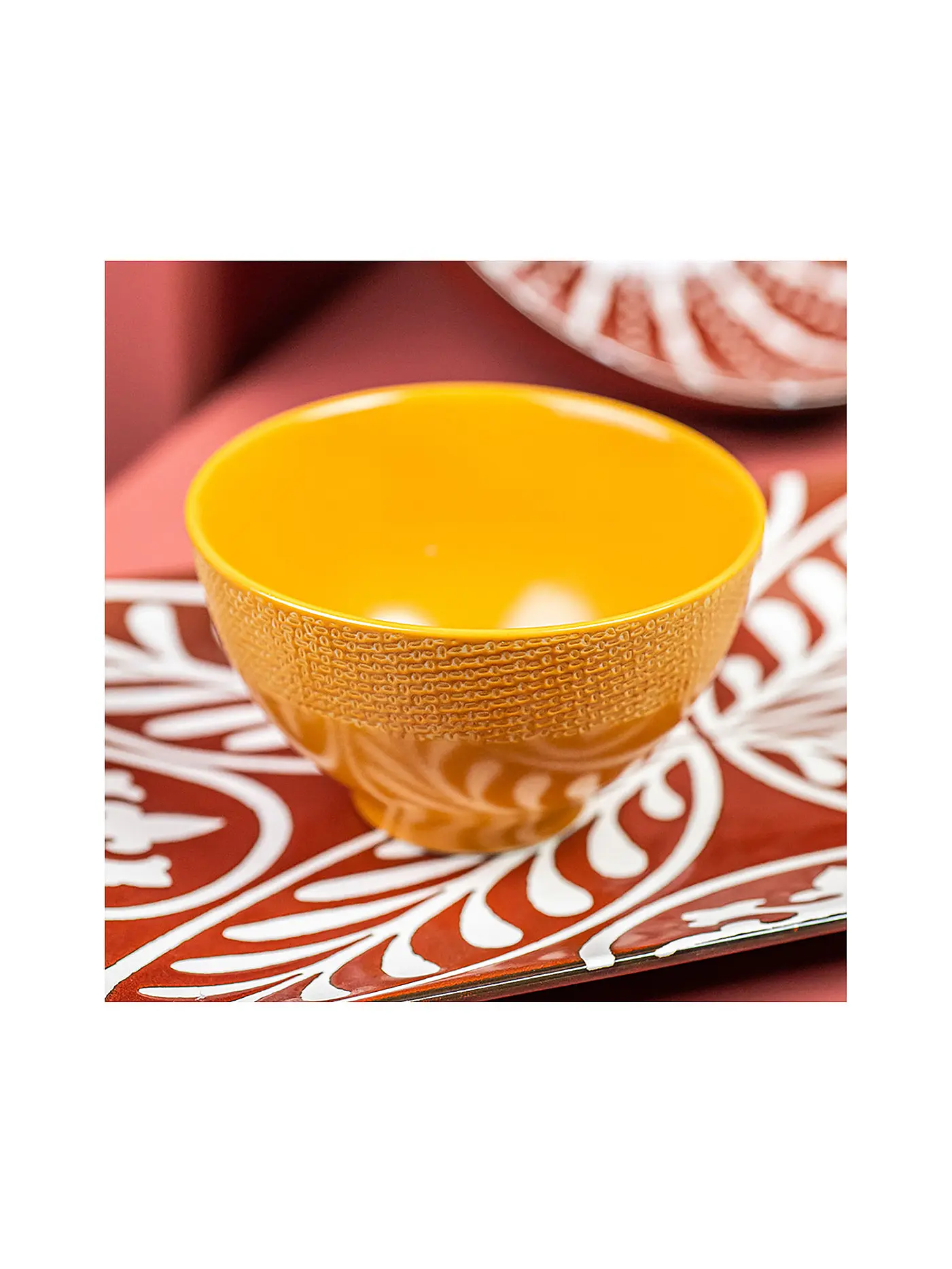 TABLE PASSION | Müslischale 9,5cm VESUVIO Terra | gelb